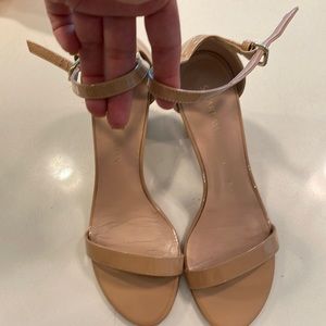 Stuart Weitzman nearlynude sandals